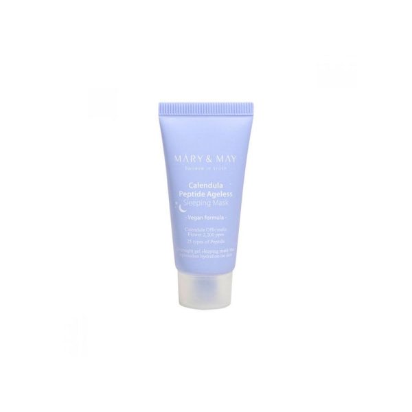 Mary & May Vegan Calendula Peptide Ageless Sleeping Mask Mini (30g)