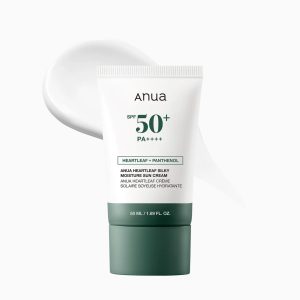 Anua Heartleaf Silky Moisture Sun Cream (50ml)