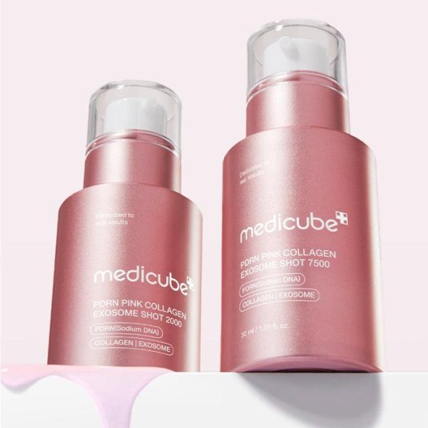 Medicube PDRN Pink Collagen Exosome Shot Ampoule 7500 (30ml)
