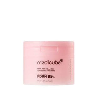 Medicube PDRN Pink Collagen Toning Gel Toner Pads (70pads)