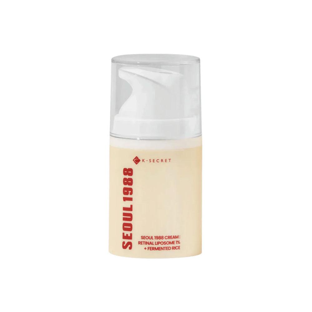 K-Secret Seoul 1988 Cream: Retinal Liposome 1% + Fermented Rice (50ml)