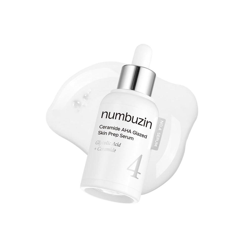 Numbuzin No.4 Ceramide AHA Glazed Skin Prep Serum (30ml)