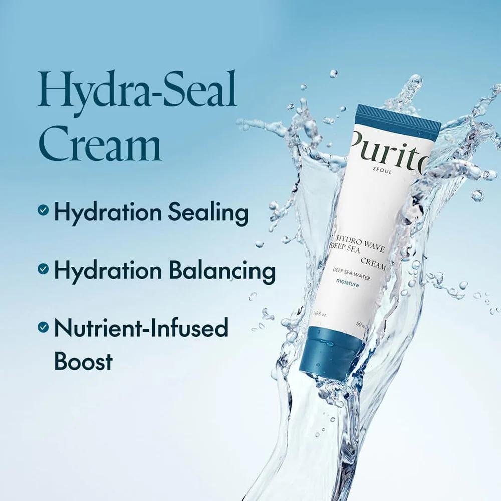 Purito Seoul Hydro Wave Deep Sea Cream (50g) - Image 2