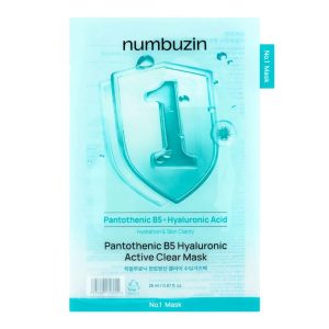 Numbuzin No.1 Pantothenic Active Clear Mask