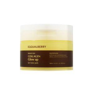 Eqqualberry Collagen Glow Up Gel Toner Pads (60pads)