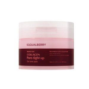 Eqqualberry Collagen Pore-Tight up Gel Toner Pads(60 pads)