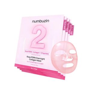 Numbuzin No.2 Rose PDRN Overnight Collagen Mask