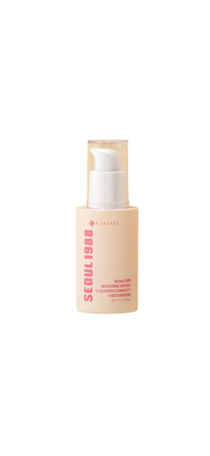 K-Secret Seoul 1988 Boosting Serum: Collagen Complex 7 + Red Ginseng (30ml)