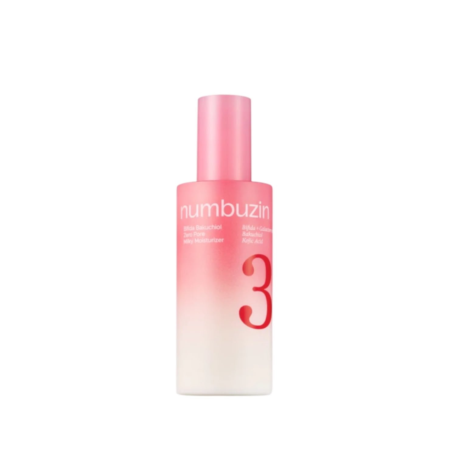Numbuzin No.3 Bifida Bakuchiol Zero Pore Milky Moisturizer (150ml)