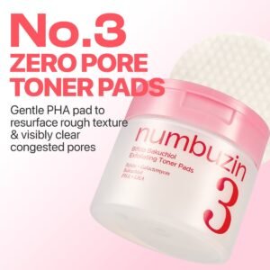 Alternative view of Numbuzin No.3 Bifida Bakuchiol Exfoliating Toner Pads(70 pads)