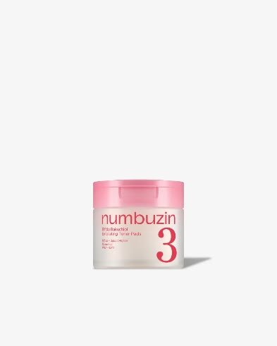 Numbuzin No.3 Bifida Bakuchiol Exfoliating Toner Pads(70 pads)