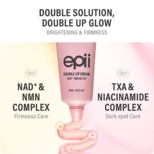 Alternative view of Epii  Double Up Cream- NAD+. NMN & TXA (50ml)